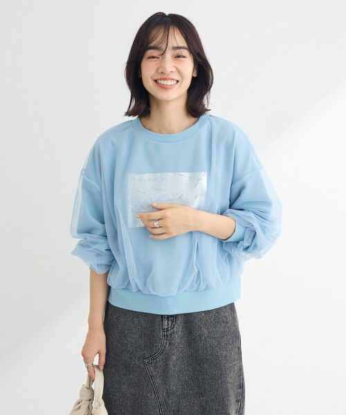 リーナクチュール☆水色トレーナー Riina couture リーナ クチュール【公式サイト】