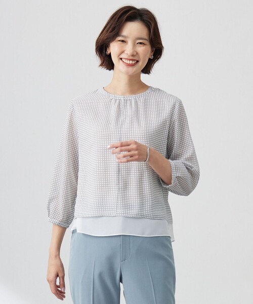 tシャツ チェックプリント カットソー レディース tシャツ チェックプリント カットソー レディース : ZOZOTOWN