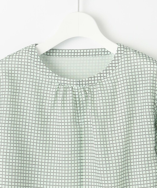 tシャツ チェックプリント カットソー レディース : ZOZOTOWN