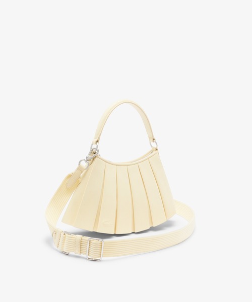 LACOSTE（ラコステ） ショルダーバッグ バッグ LENGLEN レザープリーツ