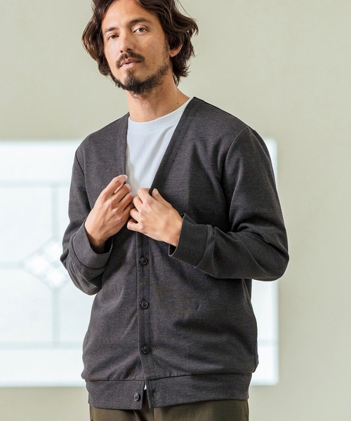 Magine（マージン） カーディガン mcg3597- Surf Knit Fabric Cardigan 