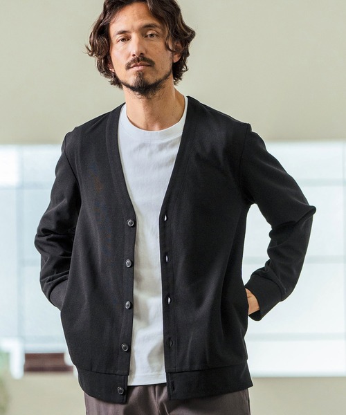 Magine（マージン） カーディガン mcg3597- Surf Knit Fabric Cardigan 