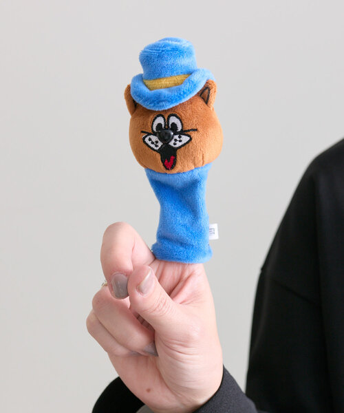 【新品タグ付】 【PEZ×ear】ディスペンサー型ぬいぐるみチャーム　ブルー ear PAPILLONNER チャーム 「PEZ(ペッツ)×ear」ディスペンサー型
