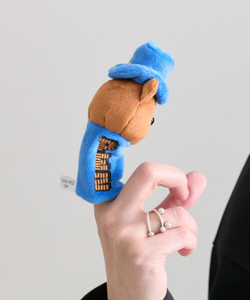 【新品タグ付】 【PEZ×ear】ディスペンサー型ぬいぐるみチャーム　ブルー ear PAPILLONNER チャーム 「PEZ(ペッツ)×ear」ディスペンサー型