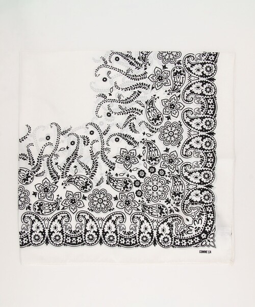 aulentti バンダナ柄シルクスカーフ AULENTTI オウレンティ スカーフ シルク レディース SCARF SILK