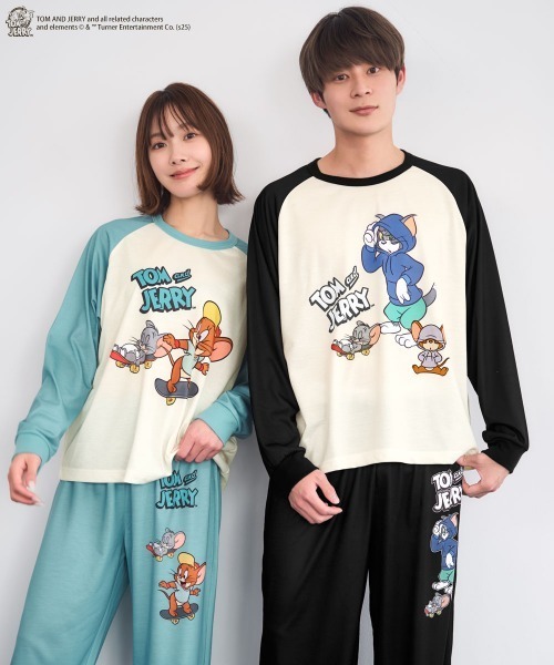 美品 aimerfeel ルームウェア ペア セットアップ 家族・カップルでおそろいOK！柔らかくシワになりにくい楽ちん