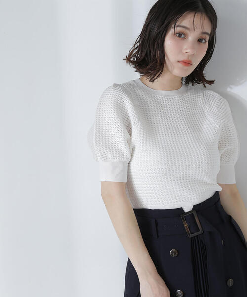 NATURAL BEAUTY BASIC ニット セーター 「Oggi掲載