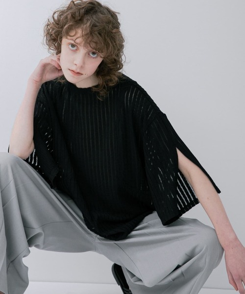 LAATO tシャツ lace slit tee レディース : ZOZOTOWN Yahoo!店
