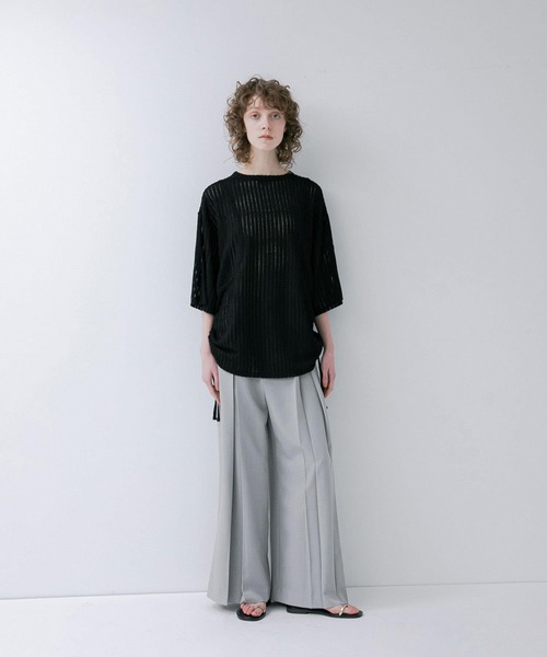 tシャツ STRETCH LACE L/S TOP レディース L04231EW07175_1_l.jpg