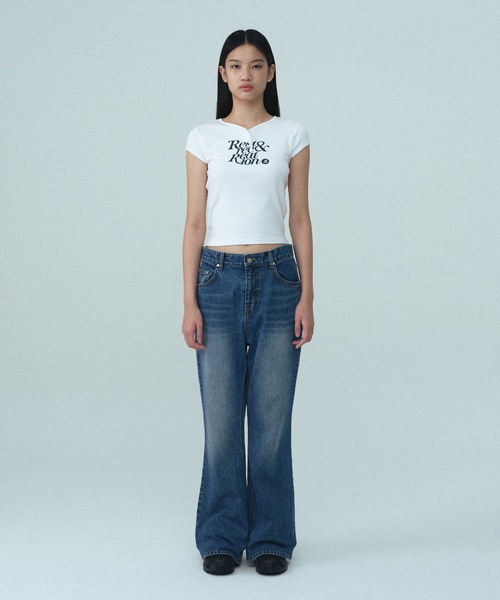 【Rest&Recreation】CAP SLEEVE T-SHIRT Tシャツ Rest&Recreation/レストアンドレクリエーション CAP SLEEVE T