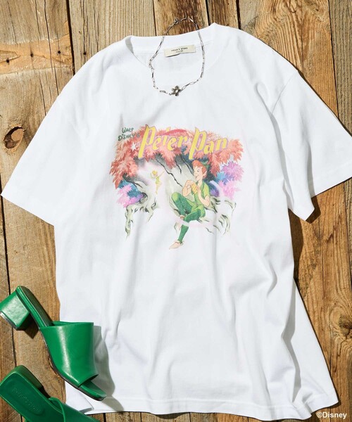 DISNEY ピーターパン ムービーTシャツ ディズニー オフィシャル FREAK'S STORE tシャツ 「DISNEY Perter Pan」 ビッグフロント