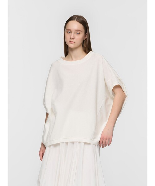tシャツ mizuiro ind コクーンワイドプルオーバー レディースの画像
