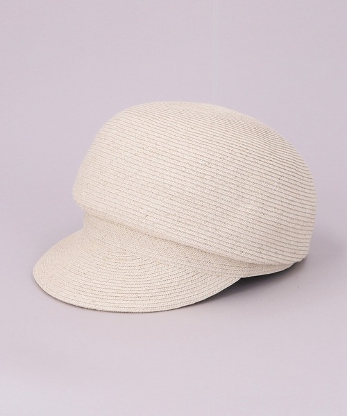 CA4LA（カシラ） uvカット 帽子 キャスケット WASHABLE BRAID CAS8