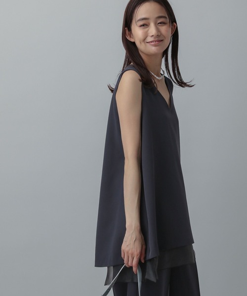 ブラウス シャツ Vネックノースリーブチュニック/MATINEE LINE/327902 レディース | GLOBAL WORK | 15