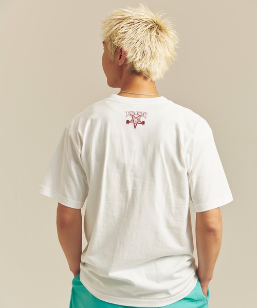 THRASHER（スラッシャー） tシャツ THRASHER SK8goat 6.2oz PREMIUM S