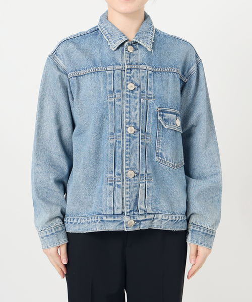 【さぽてん】NEEDBY heritage グレー デニムジャケット NEEDBY heritage(ニードバイヘリテージ)｜NO.1 デニムジャケット