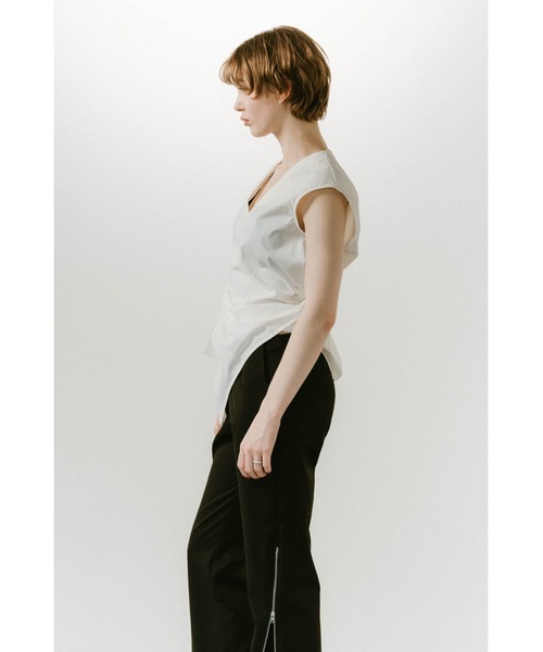 Knuth Marf（クヌースマーフ） ブラウス シャツ 2way asymmetry blouse