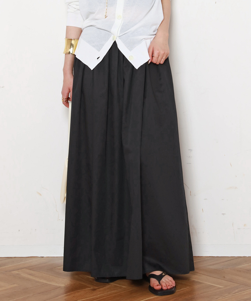 スカート Cotton Photogenic Skirt Cotton Photogenic Skirt（ロング・マキシ丈スカート）｜AP