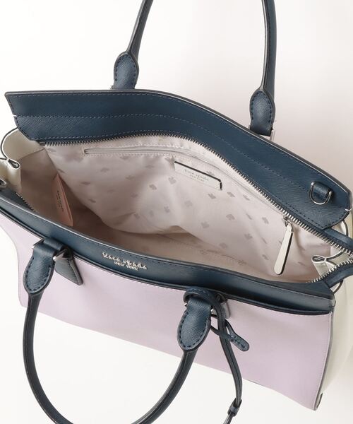 「kate spade new york」 ハンドバッグ - パープル レディース_画像4