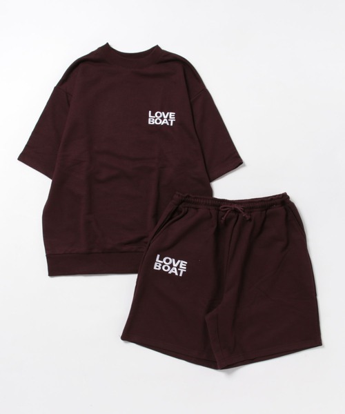 LOVE BOATセットアップ ラブボート 「LOVE BOAT」 セットアップ L ブラウン レディース