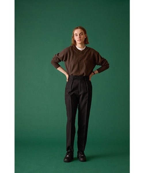 THE SHINZONE（ザ シンゾーン） Vネックニット FREE ネイビー