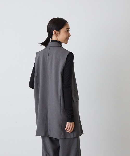 美品 riziere 5点セット セットアップ ジャケット ベスト パンツ riziere セットアップ MOM：ダブルボタンテーラードベスト