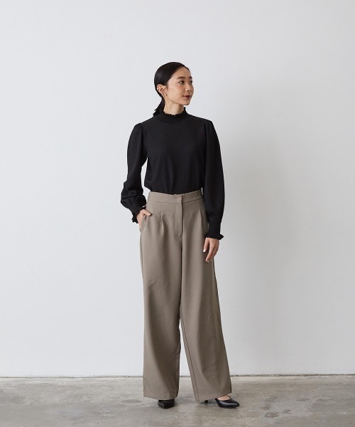 riziere（リジェール） セットアップ MOM：ダブルボタンテーラード