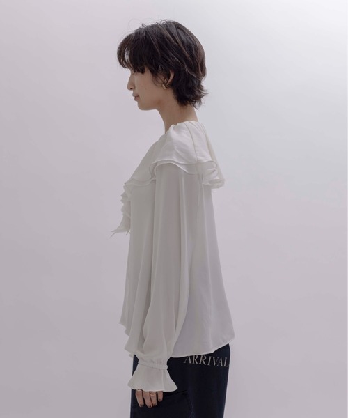 Eimee Law ブラウス 新品 Eimee Law ブラウス シャツ フリルカラーブラウス レディース