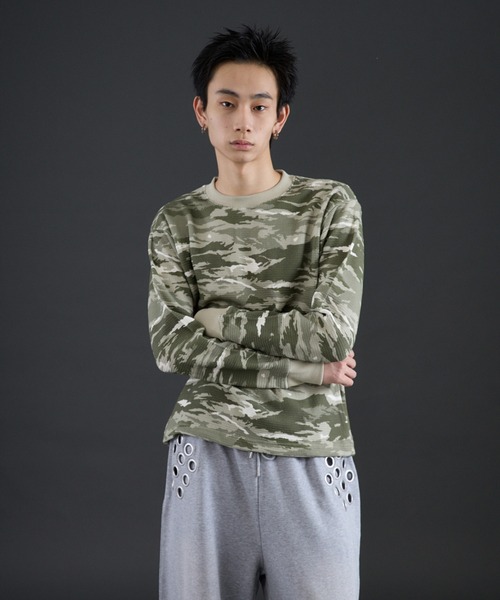 ヘンリーネック（柄：迷彩）のおすすめ人気商品一覧 通販