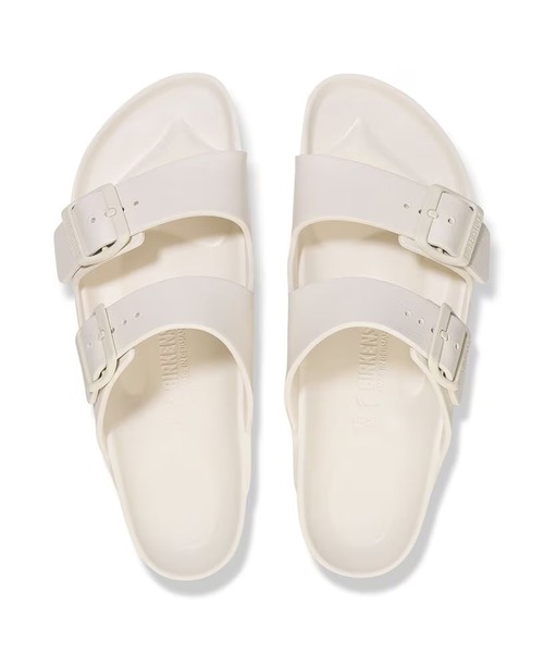 「BIRKENSTOCK」 サンダル 38 ネイビー メンズ_画像9
