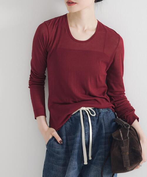URBAN RESEARCH(アーバンリサーチ) tシャツ 強撚シアーカットソー URBAN RESEARCH(アーバンリサーチ) tシャツ 強撚シアーカットソー