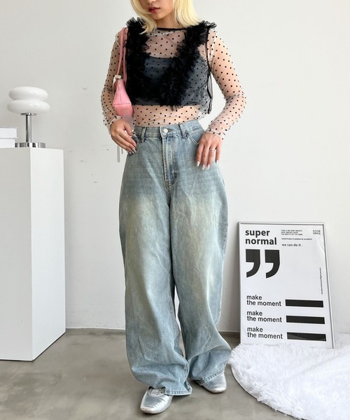 専用ありゆ…様 可愛いドット柄シースルーレース36メートルと花レース96