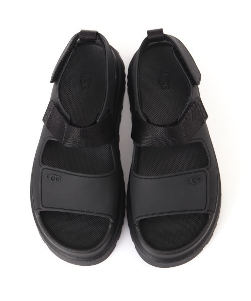 「UGG」 フラットサンダル 6 ブラック レディース_2