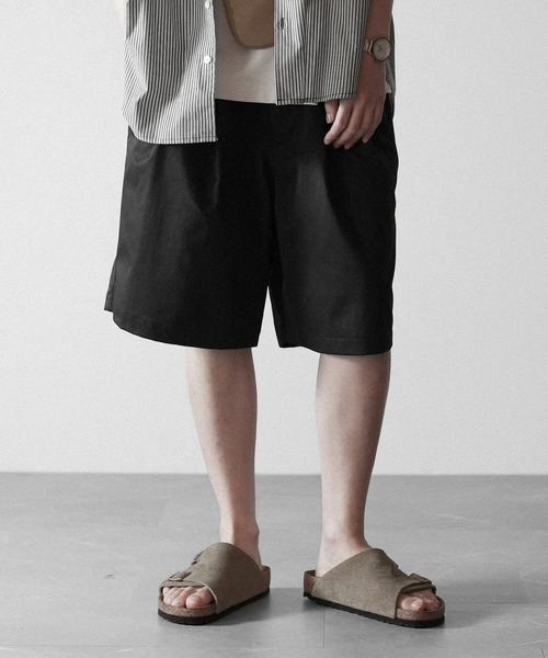 「RUUBON」 ハーフパンツ S ブラック メンズ_画像3