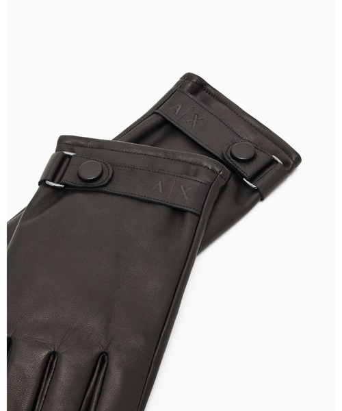 ARMANI EXCHANGE 手袋 「A|X アルマーニ エクスチェンジ」ラムレザー