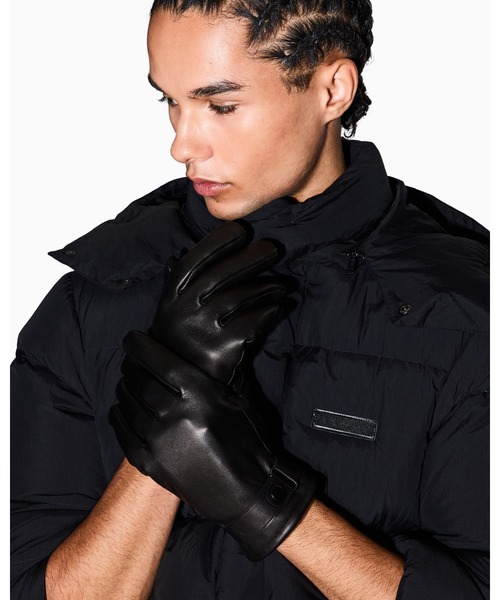 ARMANI EXCHANGE 手袋 「A|X アルマーニ エクスチェンジ」ラムレザー