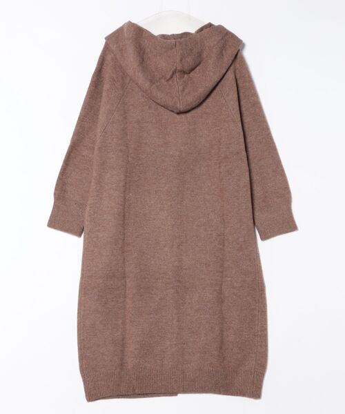 aimoha（アイモハ） カーディガン フード付きロングカーディガン