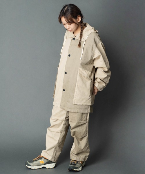 最終値下げ　chairmade マスターシールド　コートLotus48（М） gym master（ジムマスター） ノーカラーコート X-LARGE ブラック