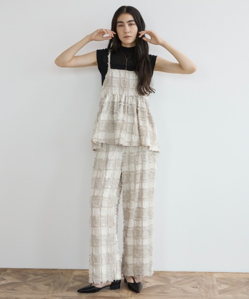 「Libra Cue」 キャミソール FREE アイボリー レディース_画像4