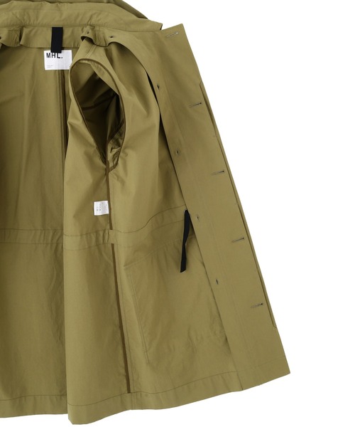 MHL UNEVEN COTTON CANVAS ダウンライナー付 UNEVEN COTTON CANVAS - SELECT EYE COMPANY：セレクトアイ カンパニー