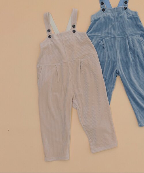 BREEZE（ブリーズ） サロペット オーバーオール 「あったか」ふわとろ