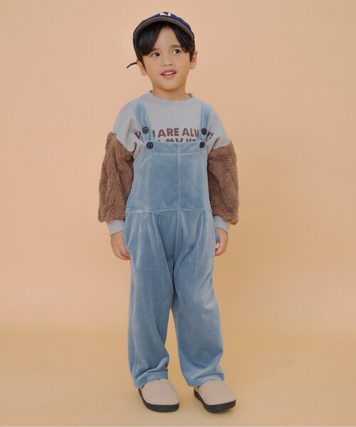 BREEZE（ブリーズ） サロペット オーバーオール 「あったか」ふわとろ