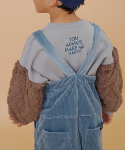 BREEZE（ブリーズ） サロペット オーバーオール 「あったか」ふわとろ