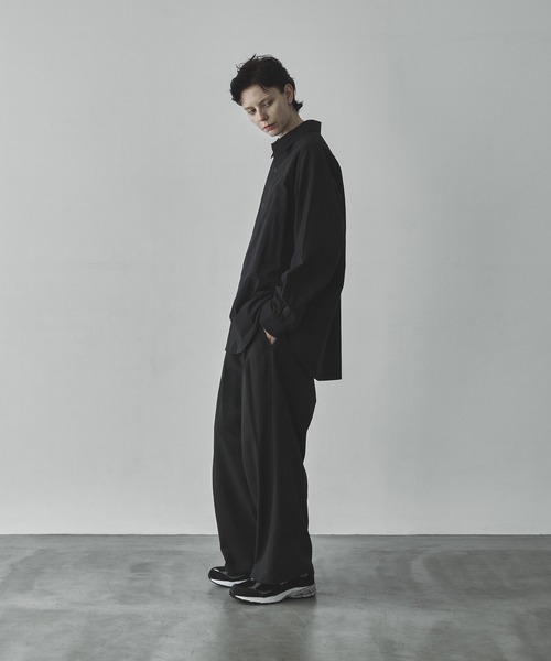 「remer」 長袖シャツ SMALL ライトグレー メンズ_画像8