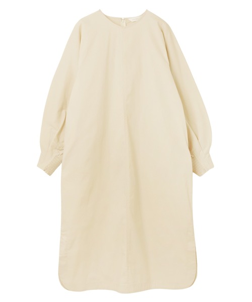 「evernavy」 長袖ワンピース S キナリ レディース_画像3