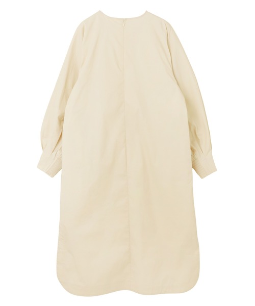 「evernavy」 長袖ワンピース S キナリ レディース_画像6