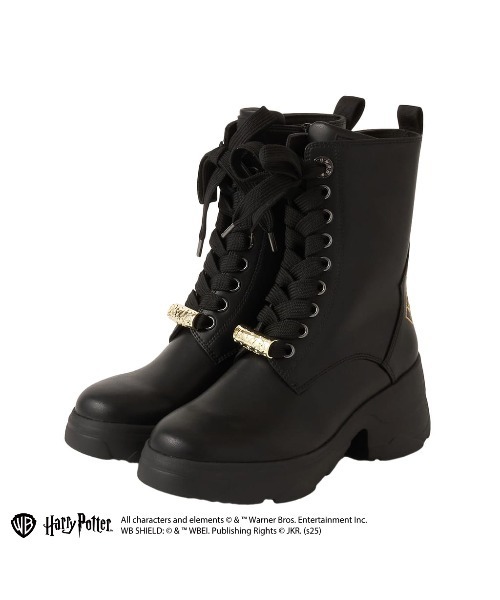 diana（プラスダイアナ） ブーツ 「ホグワーツ校章」シリーズ レース