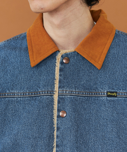 Wrangler（ラングラー） デニムジャケット LARGE ブルー メンズ