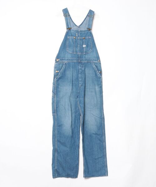 Lee（リー） オーバーオール LARGE ライトインディゴブルー メンズ