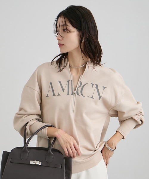AMERICANA（アメリカーナ） トレーナー スウェット for SALON」ロゴ
